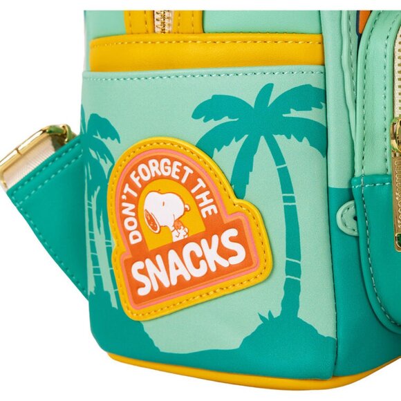 Loungefly Peanuts Snoopy and Woodstock Road Trip Mini Backpack NWT